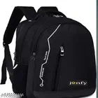 Polyester Backpack for Men & Women, Black
