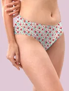 Cotton Blend Printed Briefs for Women, Pack of 2 