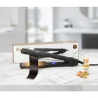 Plastic Hair Straightener for Women & Girls, Black