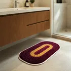 Small Cotton Doormats, Multicolor, 13x20 inch, Pack of 4 for Home