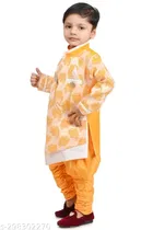 Cotton Blend Sherwani for Boys 