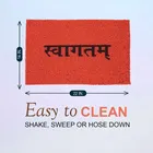 Status PVC Swagatam Anti Skid Mat 38x58cm Coral