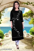 Viscose Rayon Printed Kurti for Women 