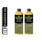 Haria Naturals Cold Pressed Flax Seed Oil 