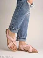 Shoetopia Girls Sandals Pink Size 4.0