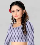 Georgette Printed Saree for Women 