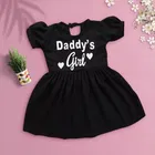 Printed Crepe Frock for Girls 