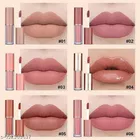 Combo pack of 12 | Waterproof Matte Long Lasting Smudge-Proof Transfer-Proof Lipstick Gift Set For Women | All Skin Tones | Lipstick Set in Nudde, Brown, Pink, Red Shades- 2.5ml