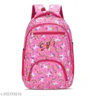 Nylon Backpack Bag, Pink