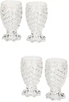 Fancy Water & Wine Glass 