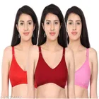 Polycotton Non-Padded Bra for Women 