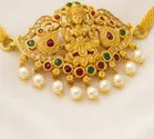Gold Plated Kundan Choker with Earrings Set 