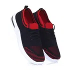 Womens Sport Shoes for Women, Black & Red 