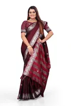 Cotton Embellished Saree for Women 