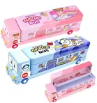 MINDFIT Cartoon Printed Bus Geometry Box 