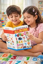 All in one Learning Board book for Pre-nursery Kids 
