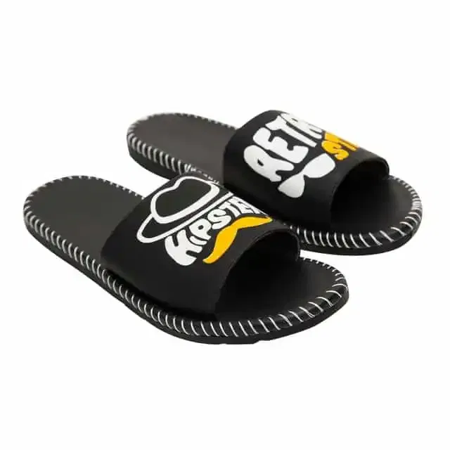 Style Height PVC Foam Men's Slipper (Black, 9) (BM169)