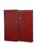 Samsung Galaxy A10 Artificial Leather Mobile Flip Cover 