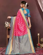 Banarasi Silk Zari Woven Saree for Women 