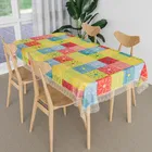 PVC Printed 4 Seaters Table Cover 