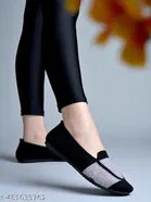 Colorblocked Mesh Ballerinas for Women 
