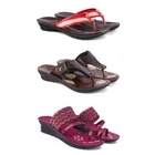 Combo of Slippers & Heels for Women 