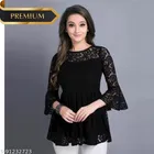 Three-Quarter Sleeves Top for Women 