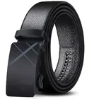 Vegan Leather Belt for Men (Black, Free Size)