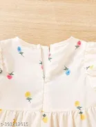 Cotton Blend Frock for Girls 