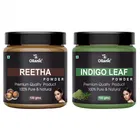 Natural Reetha & Indigo Leaf Powder for Skin & Hair 