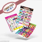 Bookford Publications My small chart Numbers, Hindi Varnamala & Transport 