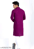 Embellished Regular Kurta for Men 