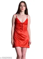 Satin Nightdress Set for Women 