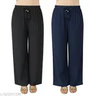 Palazzos for Women, Pack of 2 
