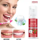 Donnara Organics Teeth Whitening Strawberry Extract Foam 