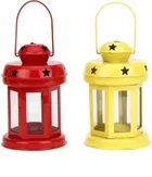 Decorative RED AND YELLOW 15x9.5x9.5cm