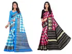 Khadi Silk Printed Saree for Women 