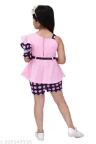 Cotton Blend Dress for Girls 