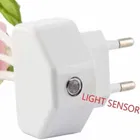 Mushroom Shape Automatic Off/On LED Magic Night Lights 