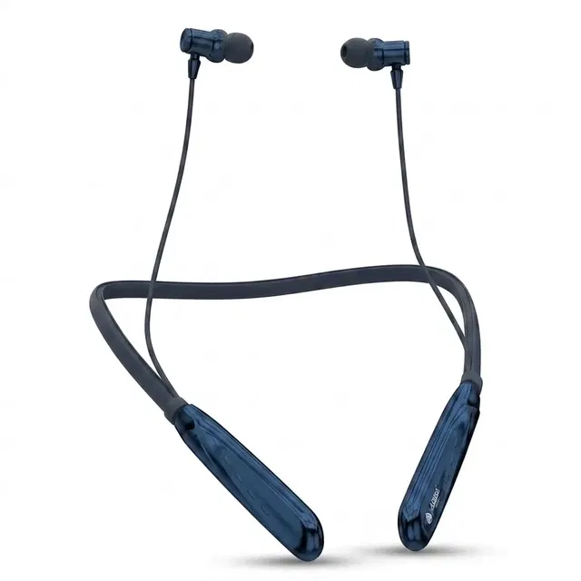Aroma NB119 Zebra Bluetooth Neckband - 100H [Chrome Blue]