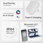 Aroma NB137 Dive Upto 60 Hours Playtime* Type C Fast Charging Dual Pairing Earbuds Bluetooth 