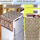 KANUSHI Industries® Fridge Covers / Refrigerator Cover +1 Pc Top Load Semi Automatic Washing Machine Cover 
