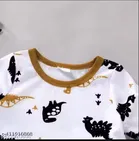 Cotton Blend Printed Clothing Set for Boys 