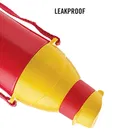 CELLO Puro Junior 600 Hot Wheel Print Plastic Water Bottle 470ml, Red & Yellow