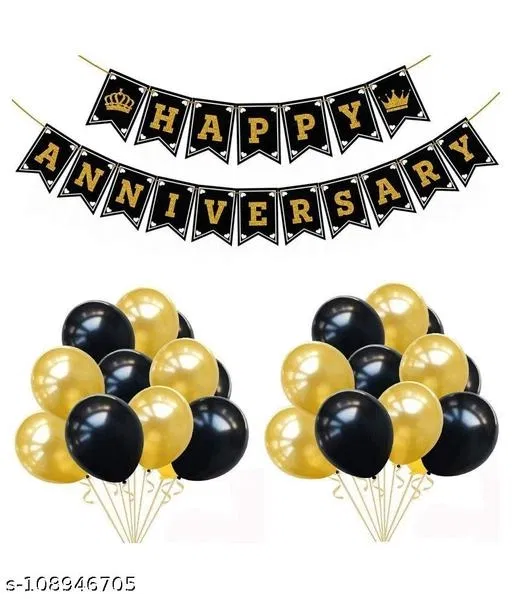 50 Pcs Balloons Decoration Kit, Multicolour, Set of 1