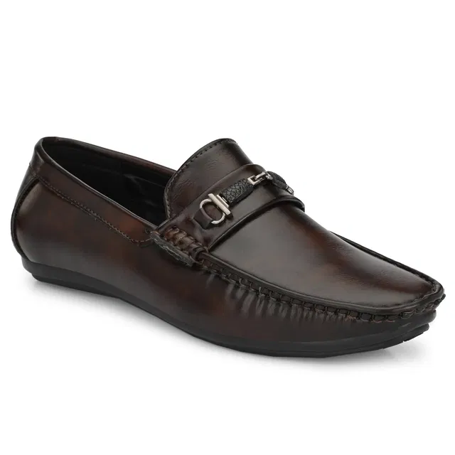 Loafers for Men (Brown, 11)