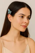 Women's Butterfly Mini Hair Claw Clip Set 