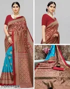 Art Silk Printed Saree for Women 