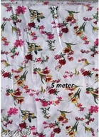 Polyester Crepe Kurti Fabric for Women 