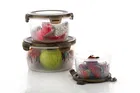 Plastic Kitchen Storage Containers with Lids 
